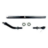 Apex Chassis Heavy Duty JK 2.5 Ton Heavy Duty No Flip Drag Link Assembly in Steel. Fits: 07-18 Jeep Wrangler JK JKU Rubicon Sahara Sport. Note this NO-FLIP kit fits vehicles with a lift of 3.5 inches or less