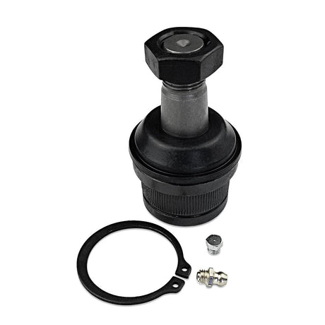 Apex Chassis Heavy Duty Jeep Heavy Duty Ball Joint Kit Fits: 4-83 Cherokee 72-83 CJ 72-73 Commando 81-85 CJ8 Scrambler 74-83 Wagoneer Includes: 1 Upper & 1 Lower
