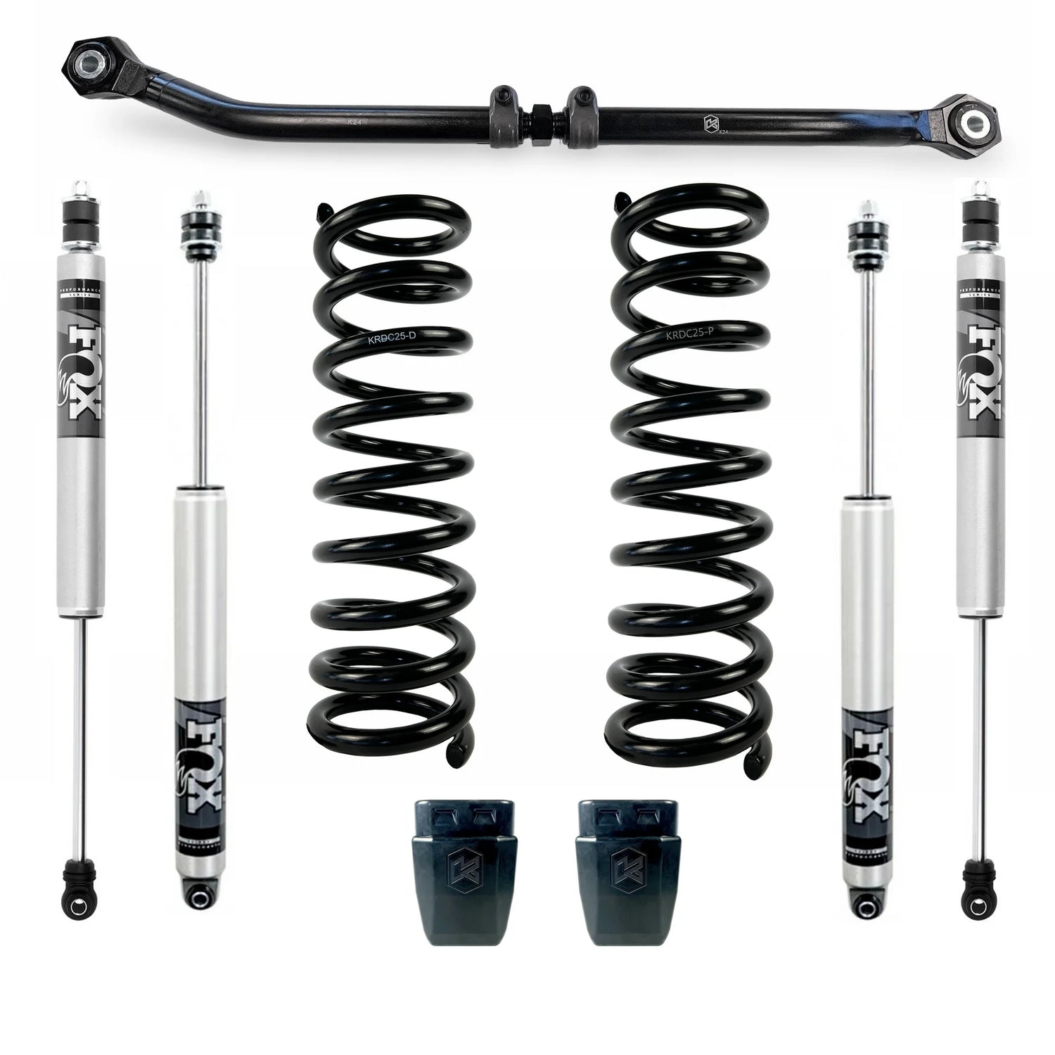 KRYPTONITE STAGE 2 LEVELING KIT WITH FOX SHOCKS 2014-2026 RAM 2500