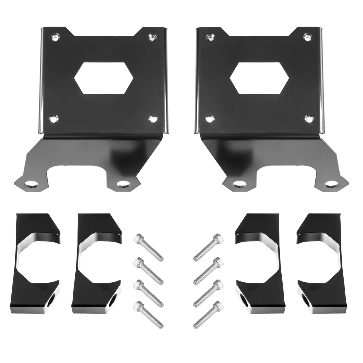 Kryptonite Death Grip Front Shock Reservoir Mount Kit for 2011+ Chevy/GMC 2500HD/3500