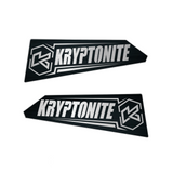 Kryptonite Upper Control Arm Stainless Logo Plates for 2011–2026 Chevy/GMC 2500HD/3500HD
