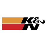 K&N Universal Air Filter Chrome Round Tapered Red - 4in ID x 1.125in L x 5.5in H (Multi Lingual)