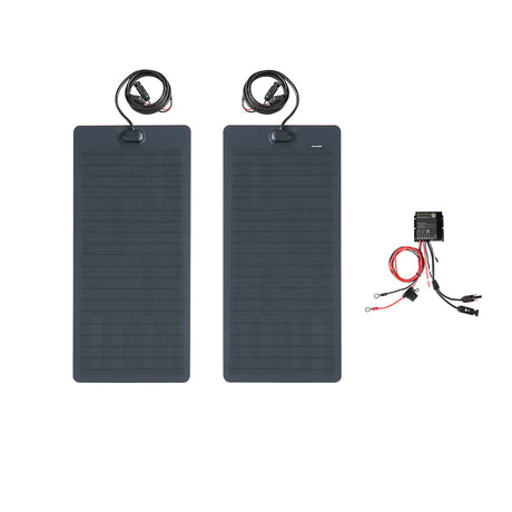 Toyota Land Cruiser 75 Series HZJ75 Lensun 70W Bonnet Solar Panel