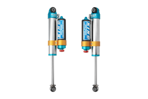 King Shocks 23+ Ineos Grenadier Rear Piggyhose Reservoir Shock w/ Adjuster for 0-2in. Lifts (Pair)