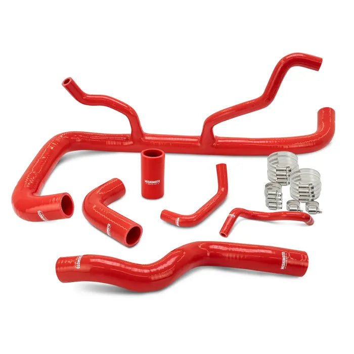 Mishimoto 2024+ Toyota Tacoma Silicone Coolant Hose Kit - AT - Red