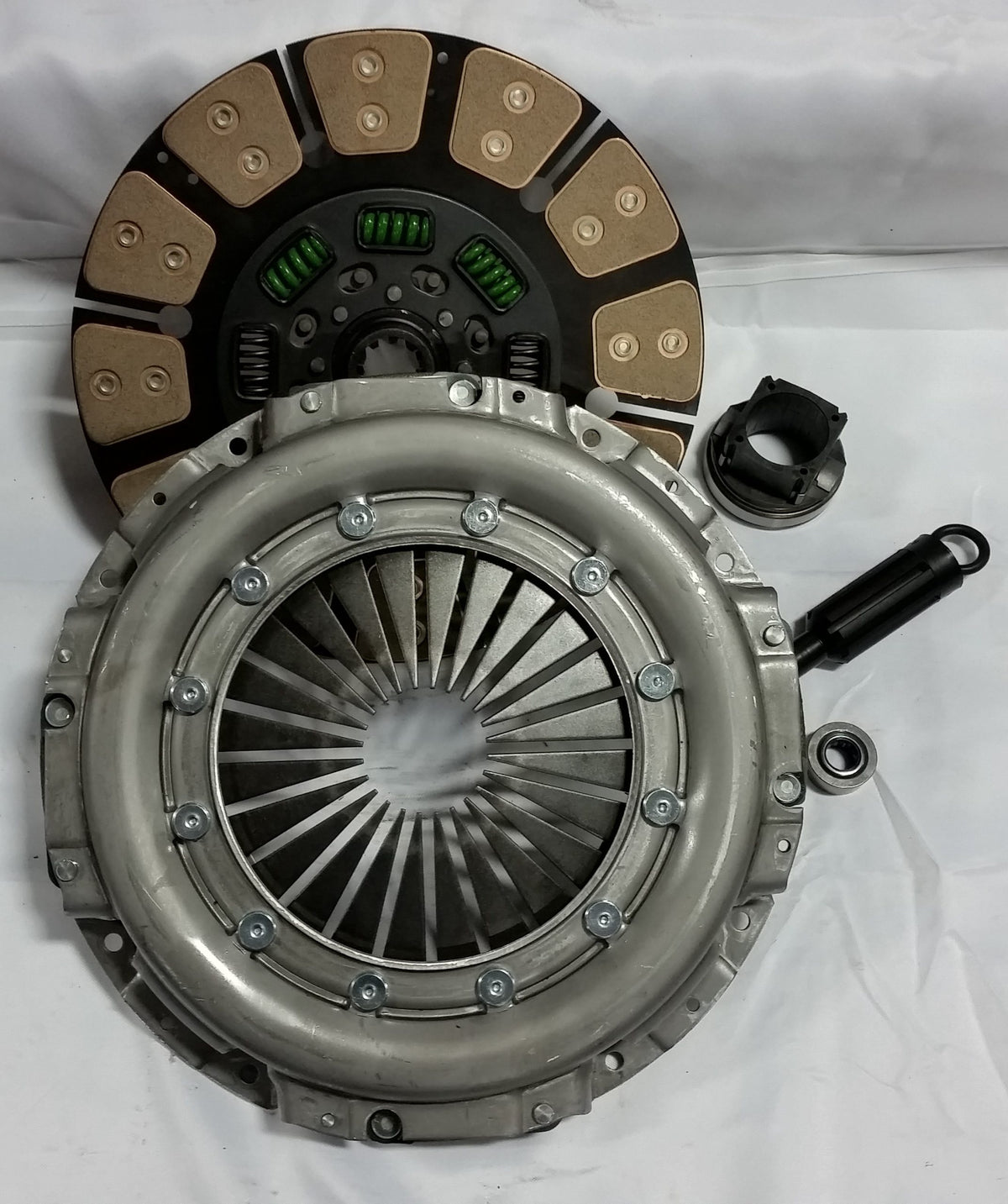 Valair 1999-2003 Ford F-250/F-350 Super Duty 7.3L Powerstroke ZF6 6-Speed Ceramic/Ceramic Single Disc Clutch Kit - 550HP/1100 ft-lb