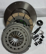Valair 1994-1998 Ford F-250/F-350 7.3L Powerstroke ZF5 5-Speed Ceramic/Ceramic Single Disc Clutch Kit w/ Solid Flywheel Conversion - 600HP/1100 ft-lb