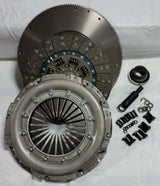 Valair 1994-1998 Ford F-250/F-350 7.3L Powerstroke ZF5 5-Speed HD Organic Single Disc Clutch Kit w/ Solid Flywheel Conversion - 400HP/900 ft-lb