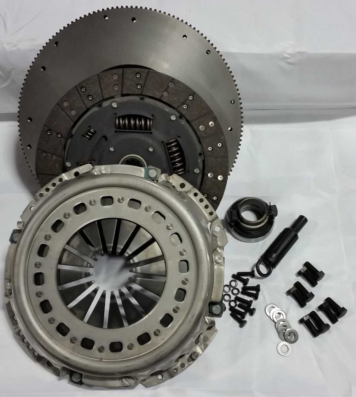 Valair 1989-2003 Dodge D250/Ram 2500/3500 5.9L Cummins NV4500/Getrag 5-Speed 13" Conversion Stock Replacement Single Disc Clutch Kit w/ Flywheel - 350HP/750 ft-lb