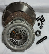 Valair 2003-2007 Ford F-250/F-350 Super Duty 6.0L Powerstroke ZF6 6-Speed HD Organic Single Disc Clutch Kit w/ Solid Flywheel Conversion - 400HP/850 ft-lb