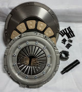 Valair 2008-2010 Ford F-250/F-350 Super Duty 6.4L Powerstroke ZF6 6-Speed HD Ceramic Single Disc Clutch Kit w/ Solid Flywheel Conversion - 600HP/1150 ft-lb