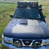 Nissan Patrol GR Y61(1997-2016) Lensun 100W Bonnet Flexible Solar Panel