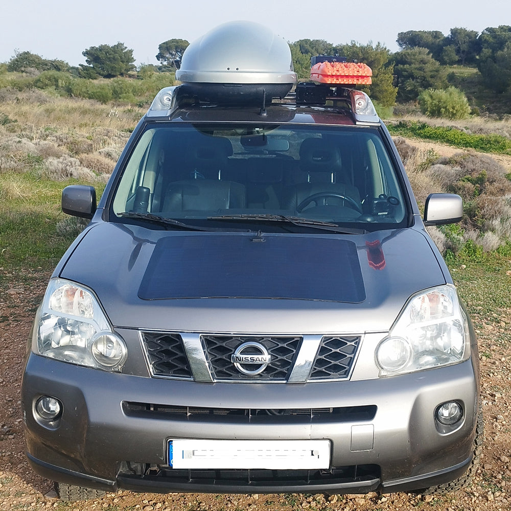 Nissan X-Trail 2nd Gen(2007-2013) Lensun 90W Hood/Bonnet Solar Panel