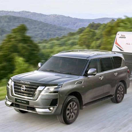 Nissan Patrol Y62 (2020-Present) Lensun 60W Hood Flexible Solar Panel-1