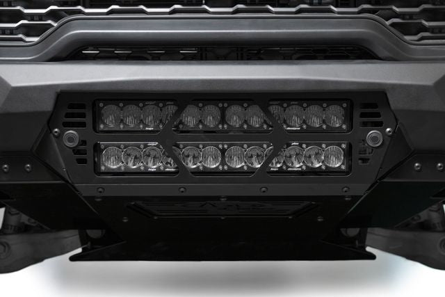 Addictive Desert Designs 25+ RAM 1500 RHO Bomber Front Bumper  (20 Inch Lights)