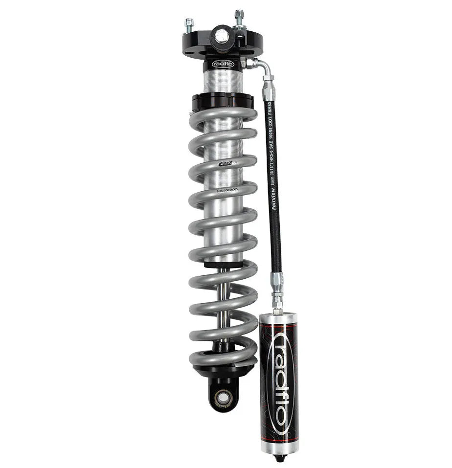 Radflo OE Replacement 2.5 Front Coilover Kit Ford Ranger 2019+ 2″ Lift With Remote Reservoir