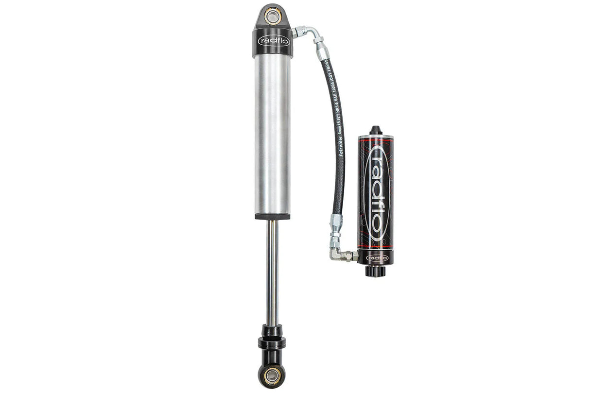 Radflo OE Replacement 2.0 Rear Chevy Colorado 2012+ Stock Height With Remote Reservoir and Compression Adjuster Shock Smooth Body