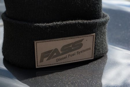 FASS Leather Patch Beanie