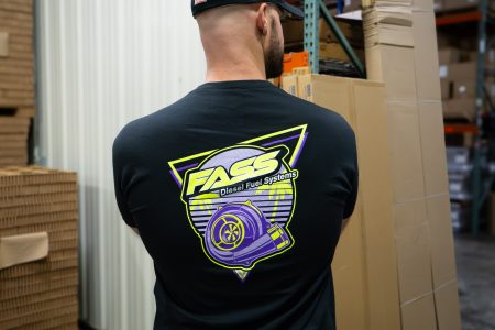 FASS 80’s Tee: Electric Purple