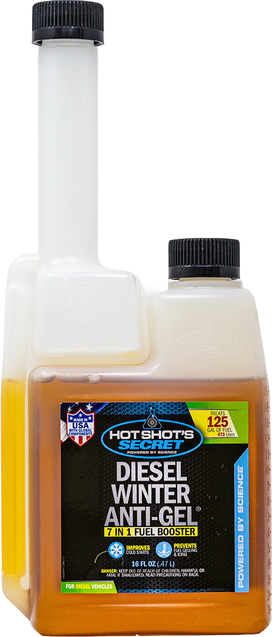 Hot Shot's Secret DIESEL WINTER ANTI-GEL 7-in-1 Fuel Booster - 16 OZ SQUEEZE