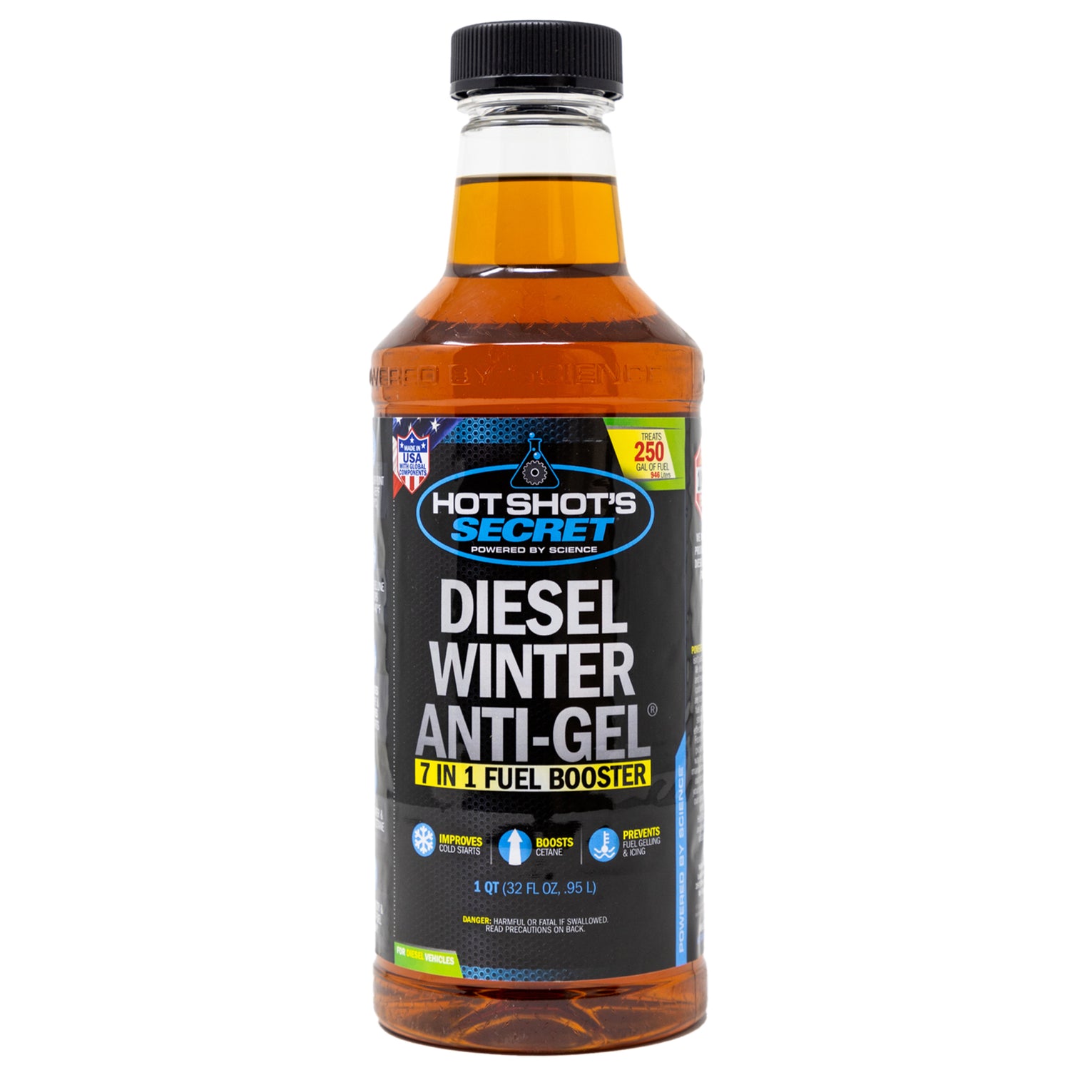 Hot Shot's Secret DIESEL WINTER ANTI-GEL 7-in-1 Fuel Booster- 32 OZ
