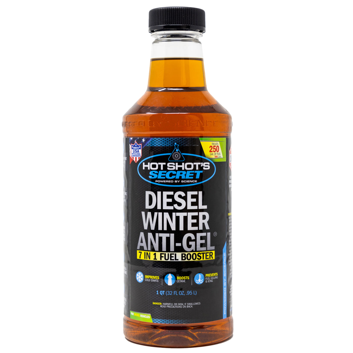 Hot Shot's Secret DIESEL WINTER ANTI-GEL 7-in-1 Fuel Booster- 32 OZ