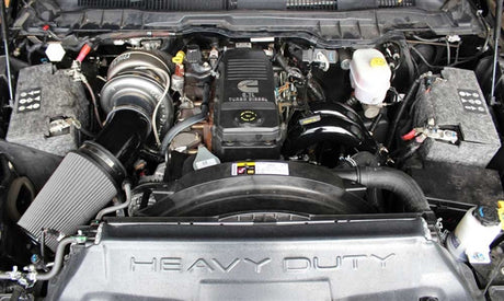 Pusher High Mount Compound Turbo System for 2013-2018 Ram Cummins 6.7L Trucks