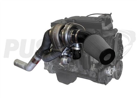 Pusher High Mount Compound Turbo System for 2010-2012 Ram 6.7L Cummins Trucks