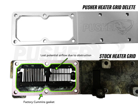 Pusher Heater Grid Replacement for 2007-2024 Dodge Cummins 2500/3500