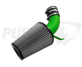 Pusher Front Mount Cold Air Intake System For 1989 1991 Dodge Cummins 12v - 1