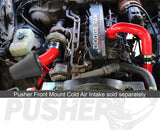 Pusher Pre And Post Intercooler Intake System For 1991 5 1993 Dodge Cummins 12v - 9