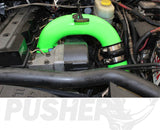Pusher 3.5" MEGA Intake System with 3.5" Passenger Side Intercooler Tube 1998-2002 Dodge Cummins