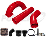 Pusher 3.5" MEGA Intake System with 3.5" Passenger Side Intercooler Tube 1998-2002 Dodge Cummins