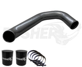 Pusher 3" Passenger Side Charge Tube for 2008-2010 Ford F250/350 6.4L Powerstroke - 5