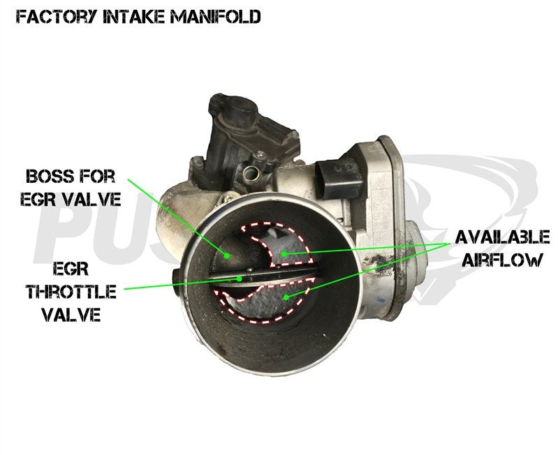 Pusher Intake System for 2008-2010 Ford F250/350 6.4L Powerstroke - 14
