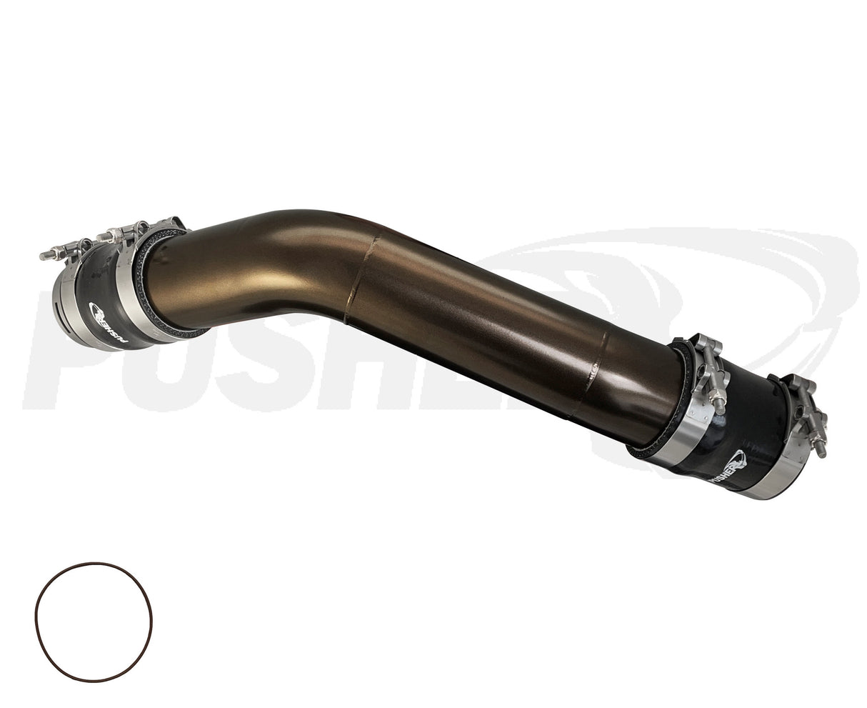 Pusher HD 3" Hot Side Charge Tube for 2011-14 Ford F250/350 6.7L Powerstroke - 2