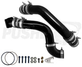 Pusher 3" Hot & Cold Side Charge Tubes for 2015-16 Ford F250/350 6.7L Powerstroke w/ Throttle Valve Replacement - 2