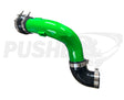 Pusher HD 3" Cold Side Charge Tube for 2017+ Ford F250/350 6.7L Powerstroke w/ Throttle Valve Adapter - 1
