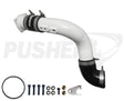 Pusher HD 3" Cold Side Charge Tube for 2017-2025 Ford F250/350 6.7L Powerstroke w/ Throttle Valve Replacement - 1