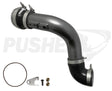 Pusher HD 3" Cold Side Charge Tube for 2011-16 Ford F250/350/F450/F550 6.7L Powerstroke w/ Throttle Valve Adapter - 1