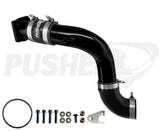 Pusher HD 3" Cold Side Charge Tube for 2011-16 Ford F250/350/450/550 6.7L Powerstroke w/ Throttle Valve Replacement - 6