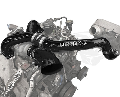 Pusher Race Intake Manifold and Turbo Inlet for 2015-2016 Ford F250/350 6.7L Powerstroke - 4