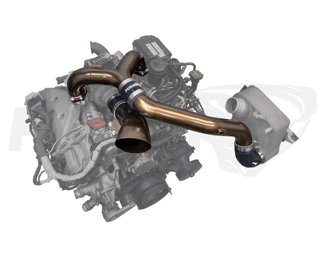 Pusher Intake System with Turbo Inlet for 2017 - 2019 Ford F250/350 6.7L Powerstroke