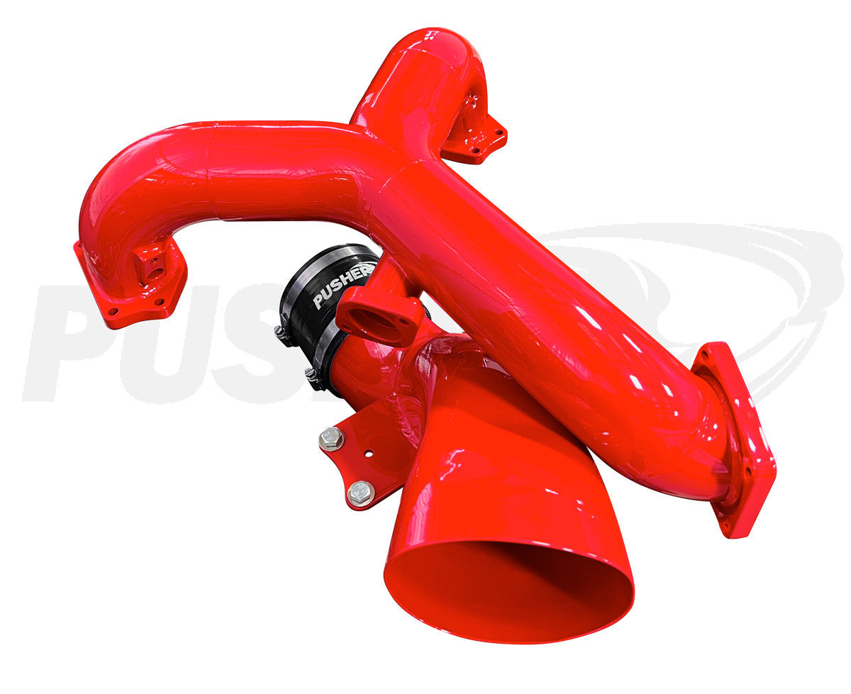 Pusher Powerflow Intake Manifold / Turbo Inlet Package for 2020+ Ford 6.7L Powerstroke Equipped Trucks - 4