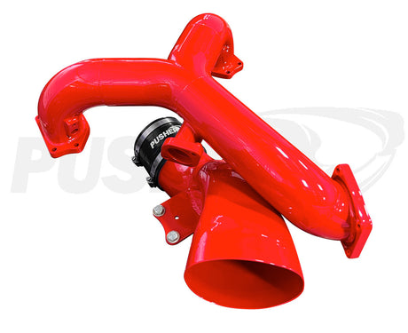 Pusher Powerflow Intake Manifold / Turbo Inlet Package for 2020+ Ford 6.7L Powerstroke Equipped Trucks - 4