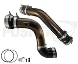 Pusher 3" Hot & Cold Side Charge Tubes for 2023+ Ford F250/350 6.7L Powerstroke w/ Throttle Valve Adapter - 5