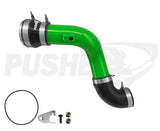 Pusher HD 3" Cold Side Charge Tube for 2011-16 Ford F250/350/F450/F550 6.7L Powerstroke w/ Throttle Valve Adapter - 5