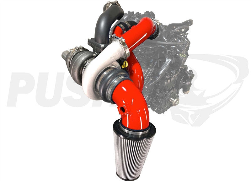 Pusher Max Compound Turbo System For 2001 2004 Duramax Lb7 - 7