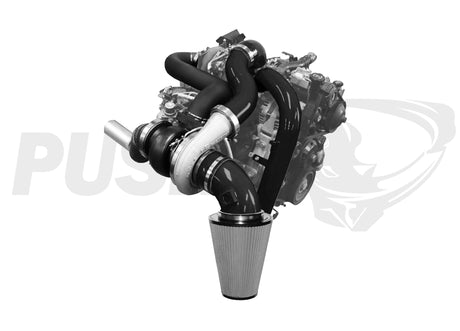 Pusher Max Compound Turbo System For 2004 5 2005 Duramax Lly - 3