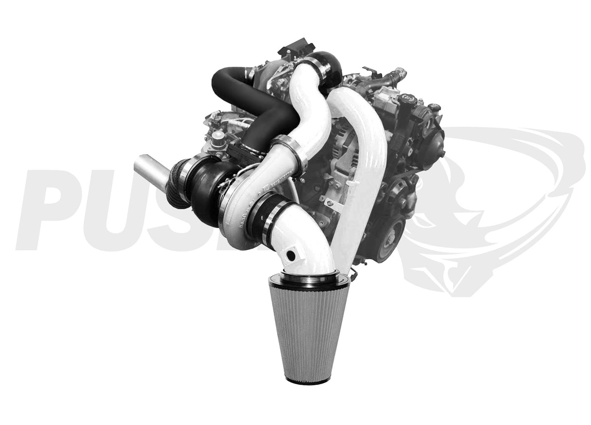 Pusher Max Compound Turbo System For 2004 5 2005 Duramax Lly - 5